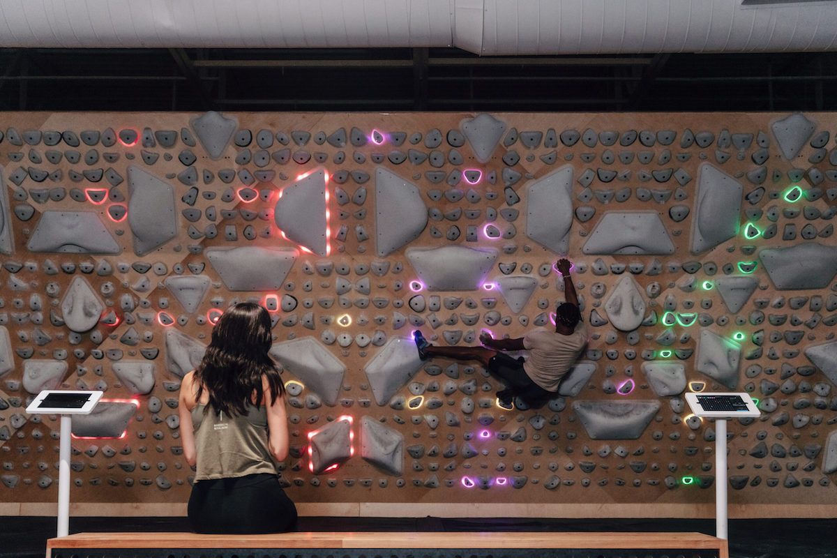 Brooklyn Boulders Arcade Climbing